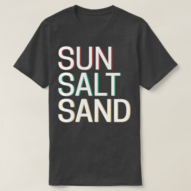 Sun Salt Sand TShirt 1 (Design vorne)