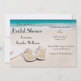 Sun & Sand Destination Bridal Dusche Einladungen