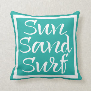 Sun Sand Surf Kissen