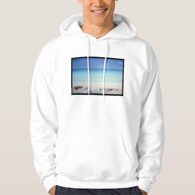 Sun-Sand und Geld II Hoodie (Vorderseite)