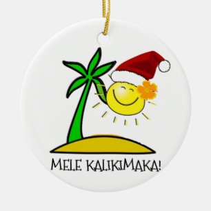 Sun Sankt - Mele Kalikimaka Keramikornament