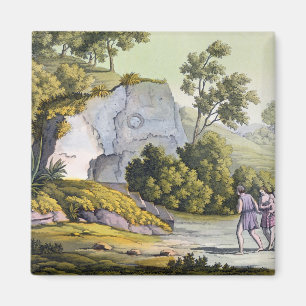 Sun schrein, Peru, von 'Le Costume Ancien et Moder Magnet