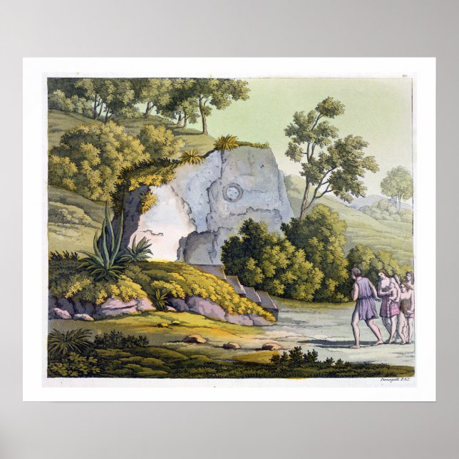 Sun schrein, Peru, von 'Le Costume Ancien et Moder Poster (Vorne)