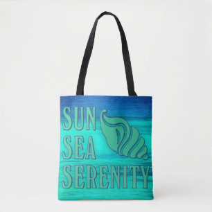 Sun Sea Serenity Tropical Seashell Beach Szene