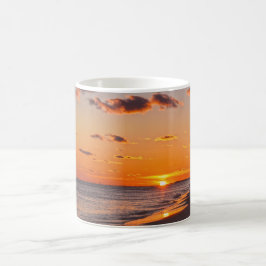 Sun Setting auf Dauphin Island, Alabama Kaffeetasse