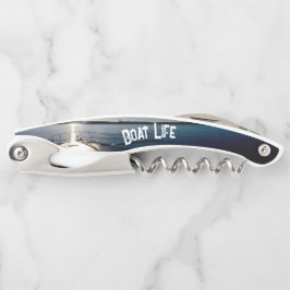 Sun Setting over Lake and Boat Kellnermesser