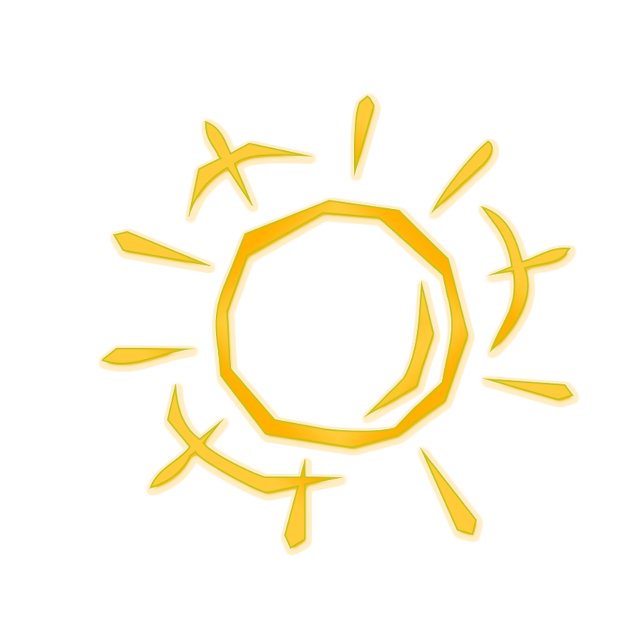 Sun Shine Minimalist Mug | Simple Sun Art Tasse (Von Creator hochgeladen)