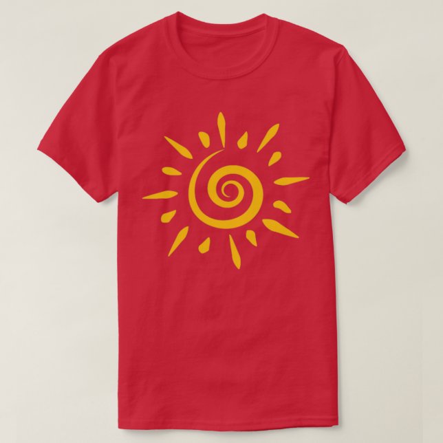 Sun Spiral T-Shirt (Design vorne)