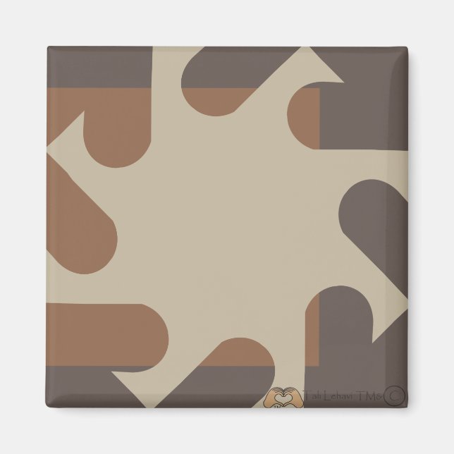 Sun Sponap beige Magnet 1 (Vorne)