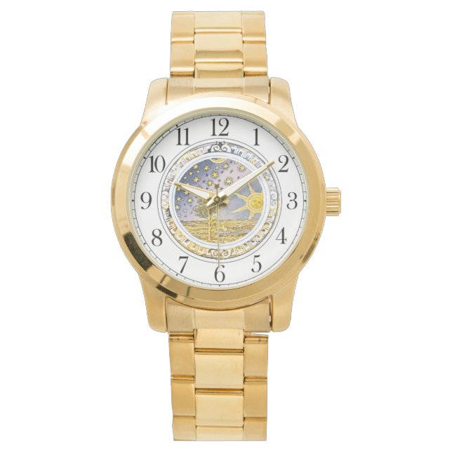 Sun Stars Celestial Armbanduhr (Vorderseite)