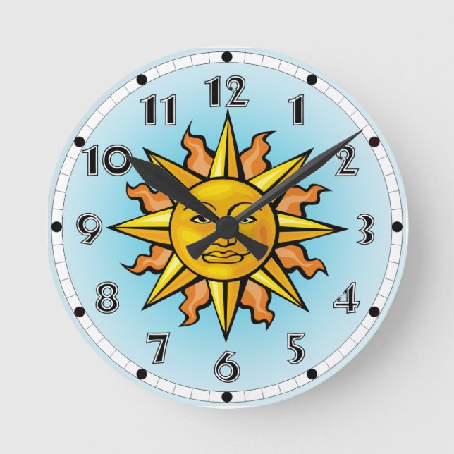 Sun stellen Uhr gegenüber (Vorderseite)