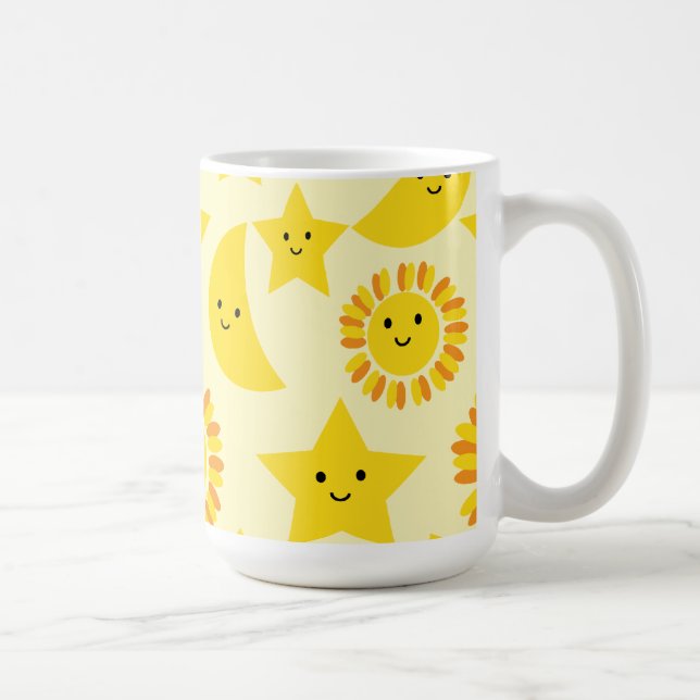 Sun-Sternmond Kaffeetasse (Rechts)