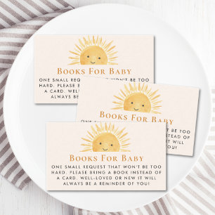 Sun Sunshine Books for Baby Begleitkarte