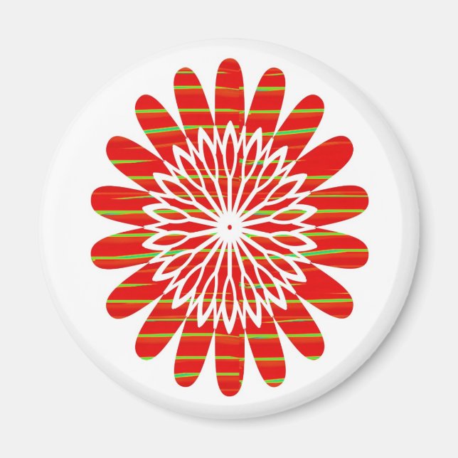 SUN SUTRA : SILKY REICHE FARBoberfläche von KÜNSTL Magnet (Vorne)