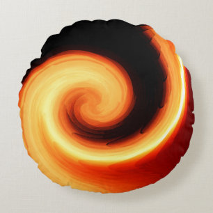 Sun Swirl...... Rundes Kissen