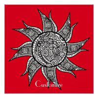 Sun Tattoo Thunder_Cove im Henna-Stil