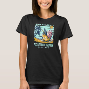 Sun Therapy Assateague Island Summer Maryland Trop T-Shirt