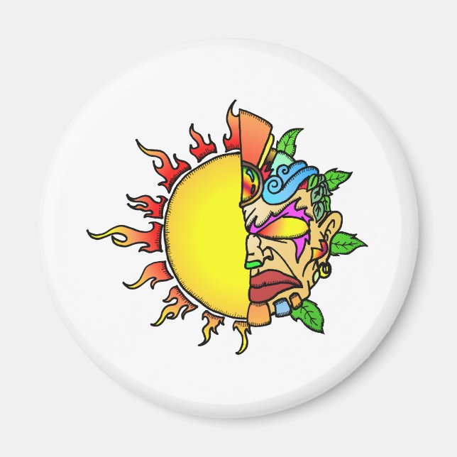 Sun Tiki Magnet (Vorne)