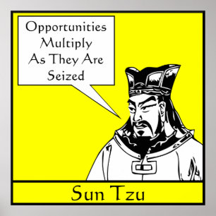 Sun Tzu — Chinesischer Militärstratege Poster