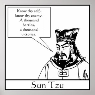 Sun Tzu — Chinesischer Militärstratege Poster