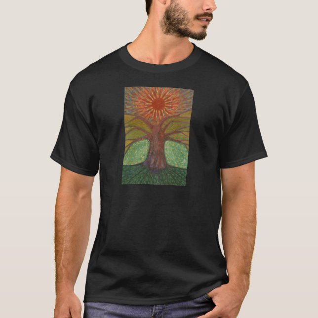 Sun und Baum T-Shirt (Vorderseite)