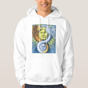 Sun und Mond, Löwe und Vogel Ouroboros Hoodie