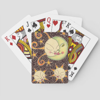 Sun- und Moon-Spielkarten Spielkarten