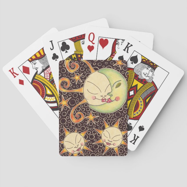 Sun- und Moon-Spielkarten Spielkarten (Rückseite)