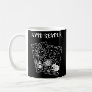 Sun und Moon Tarot Card Avid Reader Hexe Occult Kaffeetasse