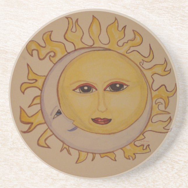 Sun- und Moon-Untersetzer Untersetzer (Vorne)
