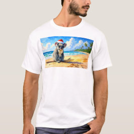 Sun und Surf Koala Weihnachtsmannmütze T-Shirt
