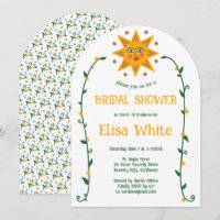 Sun und Vines Boho Arch Whimsical Dusche