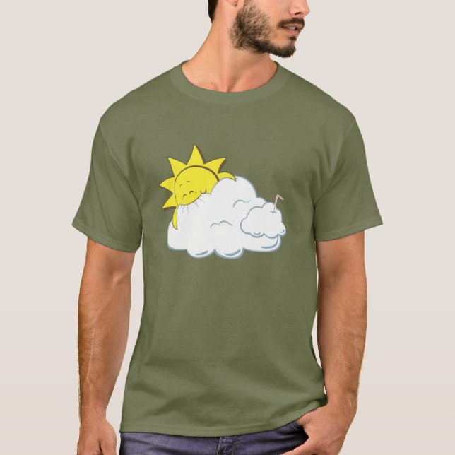 Sun und Wolke T-Shirt (Vorderseite)