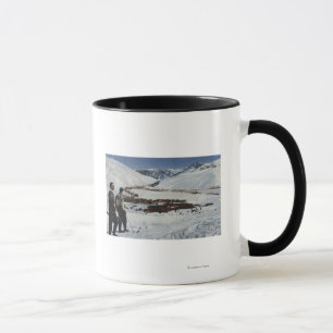 Sun Valley, ID - Winterlandschaft im Sun Valley Tasse