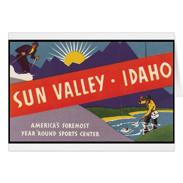 Sun Valley Idaho (Vorderseite (Horizontal))