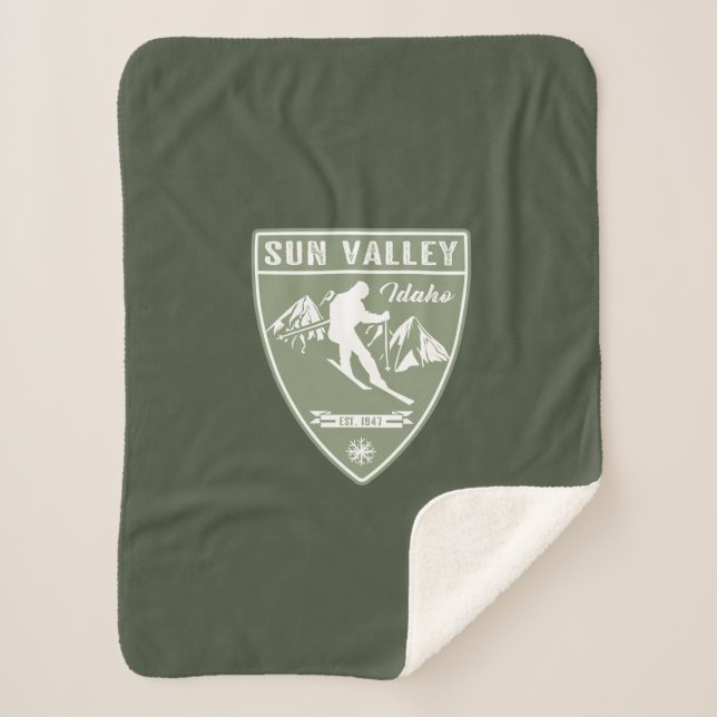 Sun Valley Idaho Sherpadecke (Vorderseite)