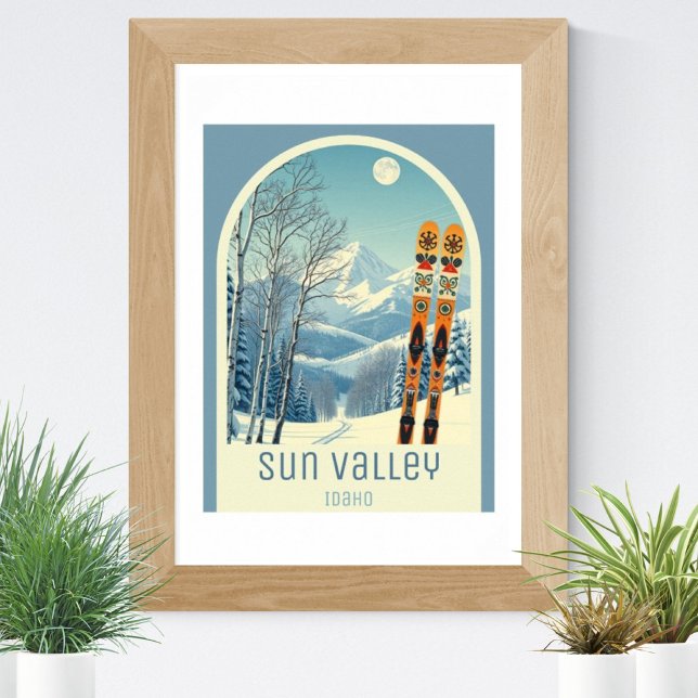 Sun Valley Idaho Skigebiet Poster (Von Creator hochgeladen)