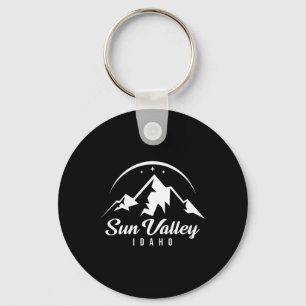 Sun Valley Idaho Skigebiet Snowboarden Schlüsselanhänger