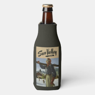 Sun Valley, Idaho Vintage Reisetaschenkühler Flaschenkühler