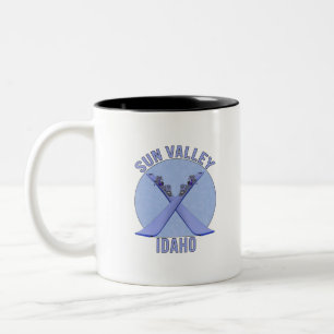 Sun Valley, Idaho Zweifarbige Tasse