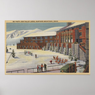 Sun Valley, Identifikation - Ski-Party am Poster