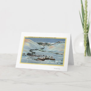 Sun Valley, Identifikation - Winter-Szene, Sun Feiertagskarte