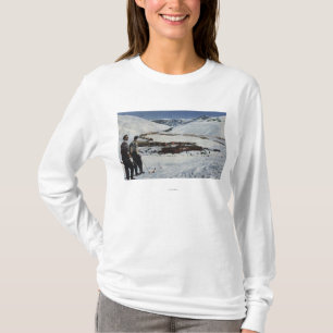 Sun Valley, Identifikation - Winter-Szene von Sun T-Shirt