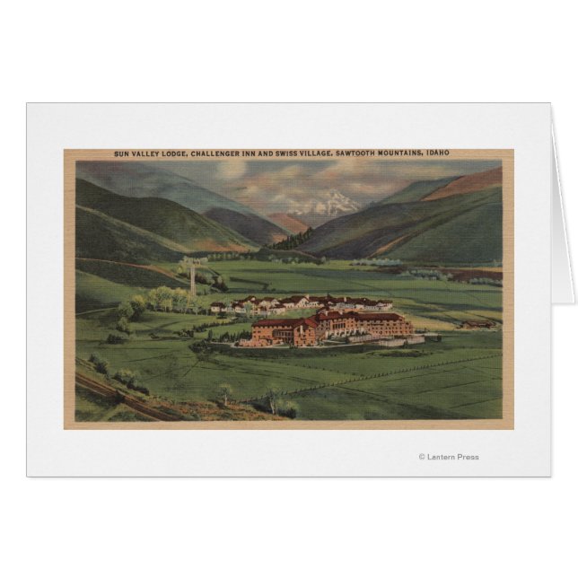 Sun Valley, IDView of Sun Valley Lodge (Vorderseite (Horizontal))