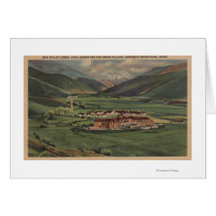 Sun Valley, IDView von Sun- Valleyhäuschen
