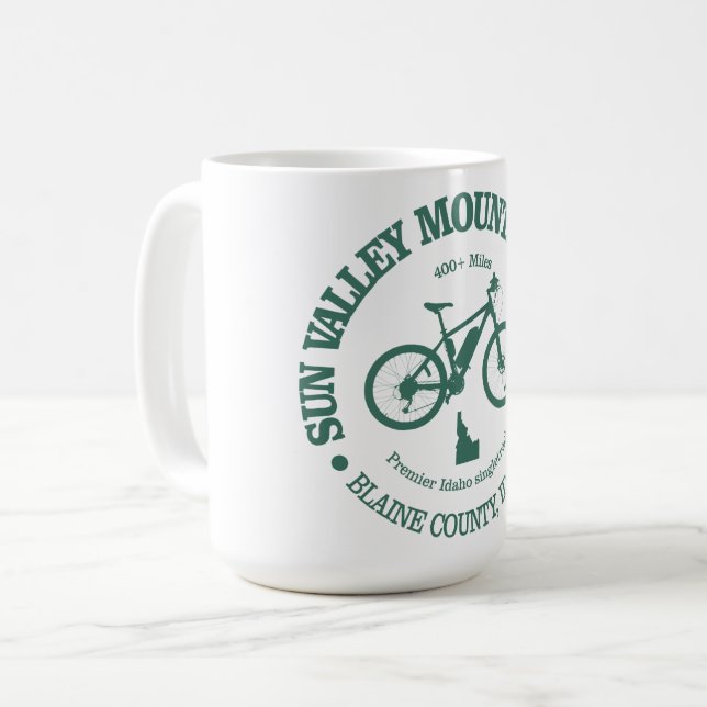Sun Valley (MTB) Kaffeetasse (Vorderseite Links)