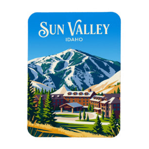 Sun Valley Resort USA Magnet
