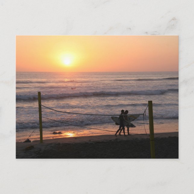 Sun Volley & Surf Postkarte (Vorderseite)