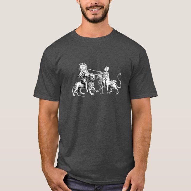 Sun vs. Moon Jousting Match T-Shirt (Vorderseite)