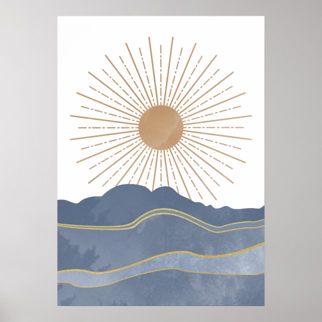 Sun Wall Art Poster (Vorne)